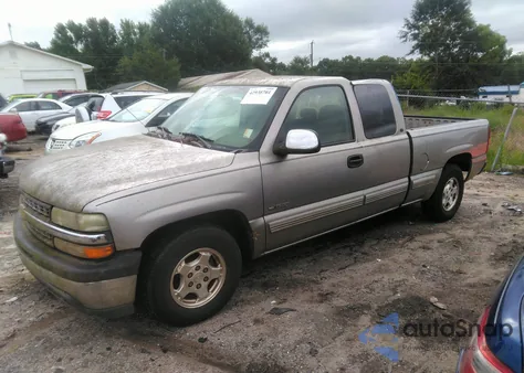 2000 Chevrolet Silverado 1500 Ls из США, поврежденный, VIN 2GCEC19V4Y1131434
